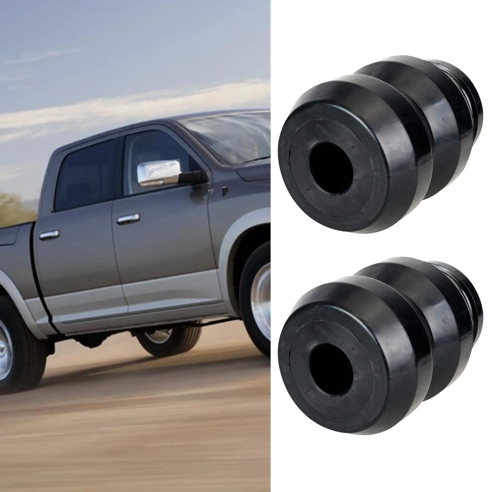 2 шт. резиновые детали для подвески Dodge RAM 1500 2009-2010