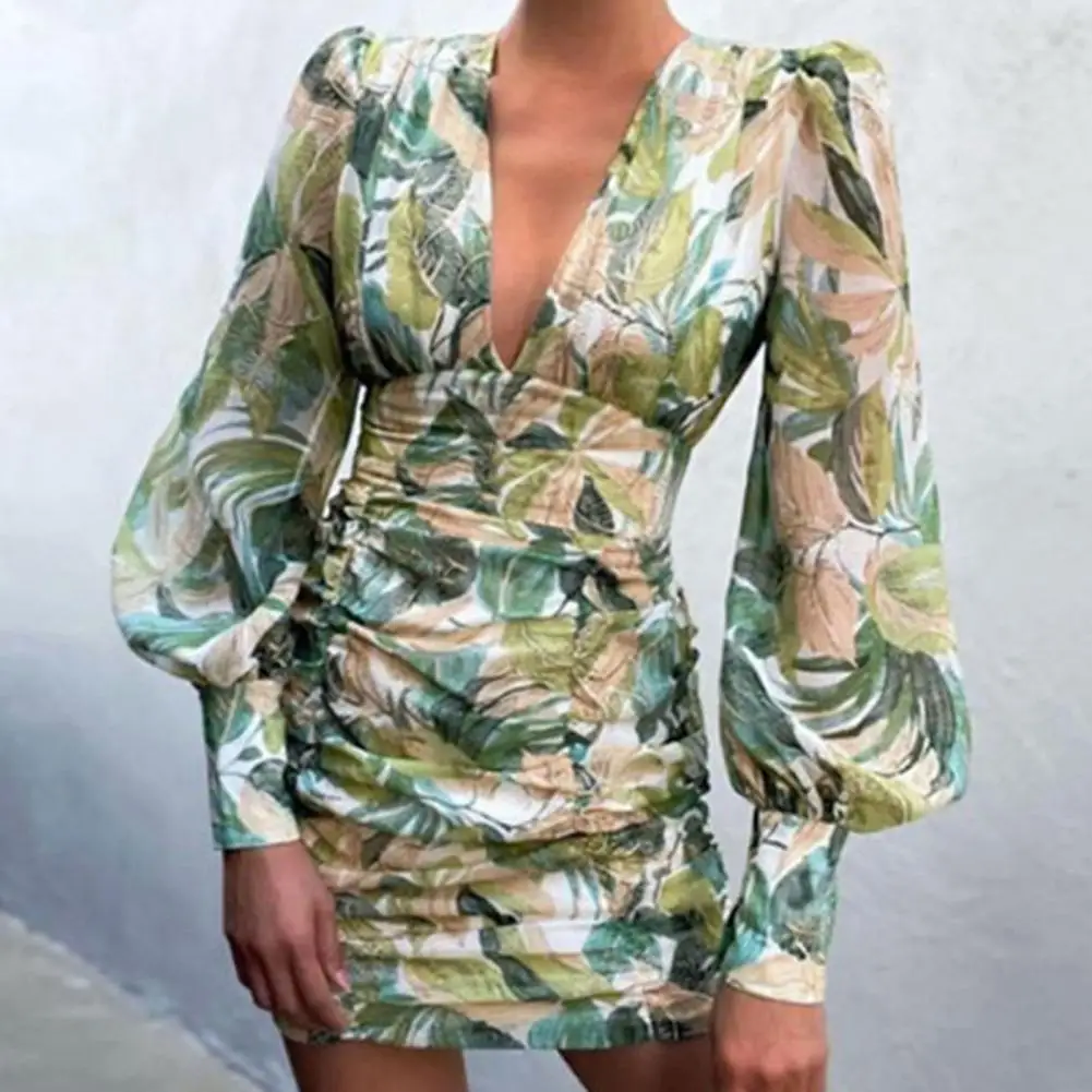 

Premium Ladies Dress Sexy Short Multi Styles Long Sleeve Sheath Dress