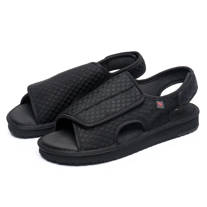 Регулируемая Расширенная обувь для пожилых людей беременных диабетиков