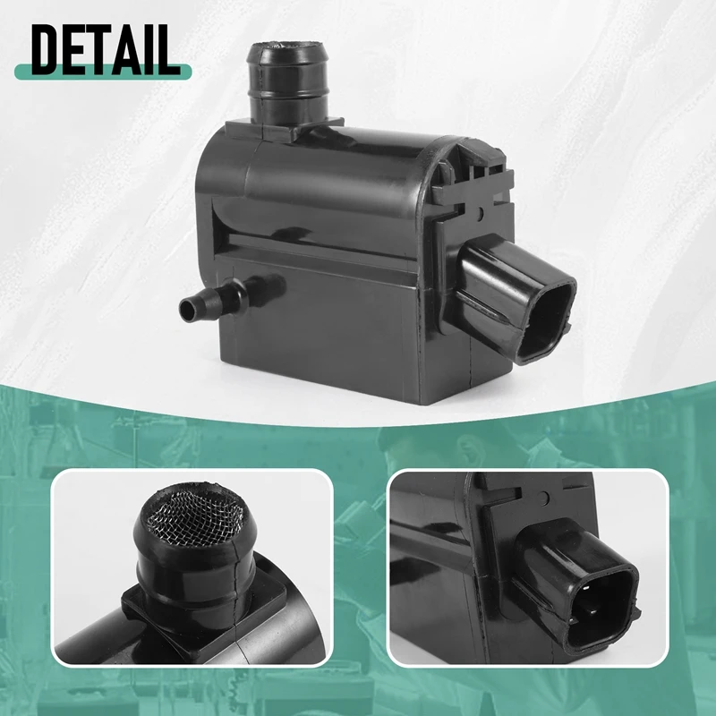 Новый автомобильный насос омывателя лобового стекла 98510-1W000 985101W000 для Hyundai Kia с