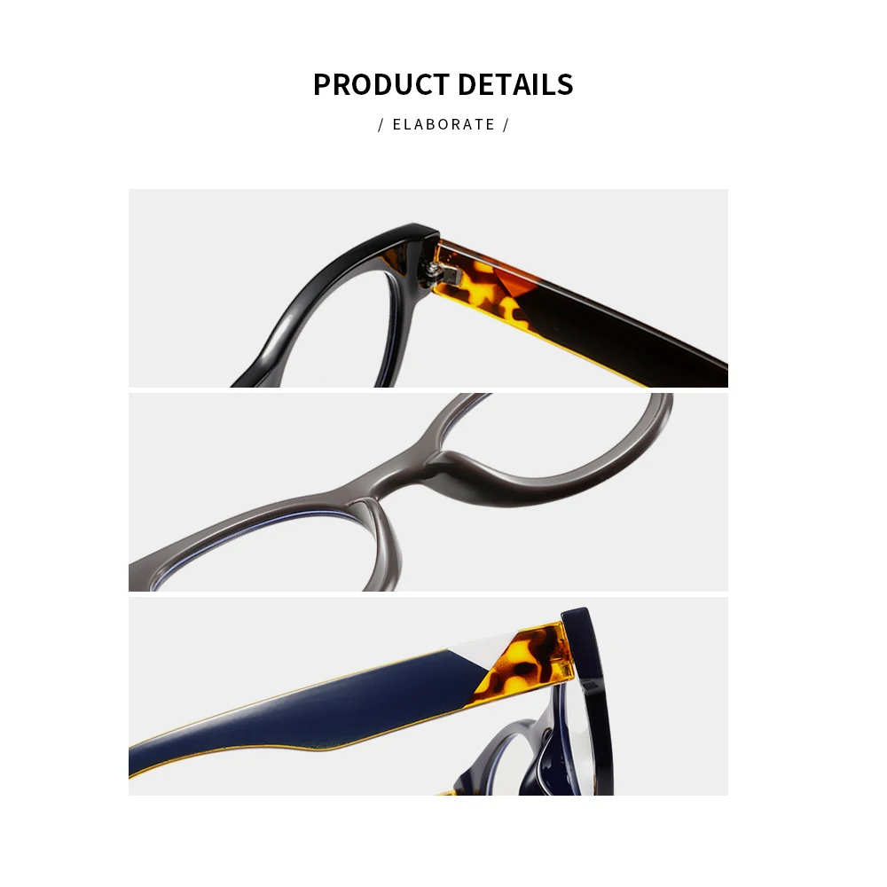 DDDLONG антибликовые круглые очки в оправе для мужчин и женщин оптические линзы