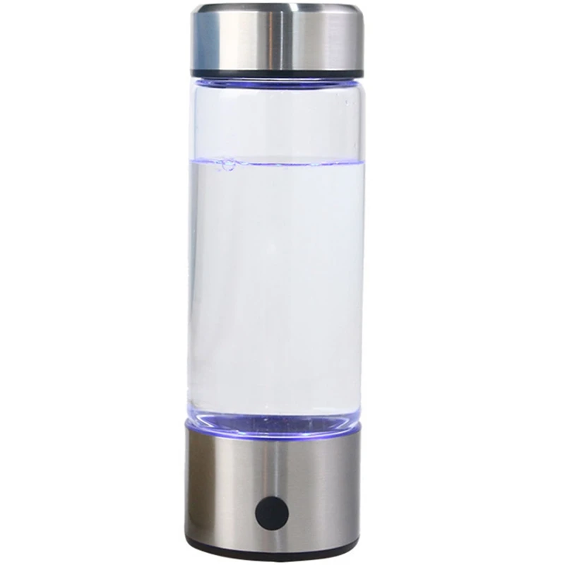 

Генератор водородной воды, щелочной аппарат, перезаряжаемый портативный для Pure H2, бутылка для водородной воды 420 мл