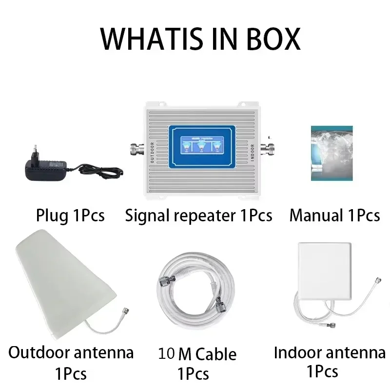 GSM DCS WCDMA 900 1800 2100 2G 3G 4G сотовый повторитель усилитель мобильного сигнала LTE