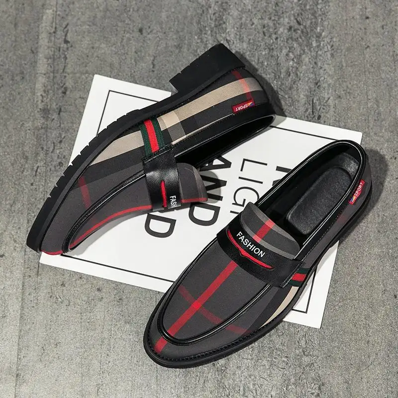 

Loafers Gentle Men Shoes Piergitar For Fashion Casual Leather Gentleman Formal Men's Luxury Mens Italian Black Stylish