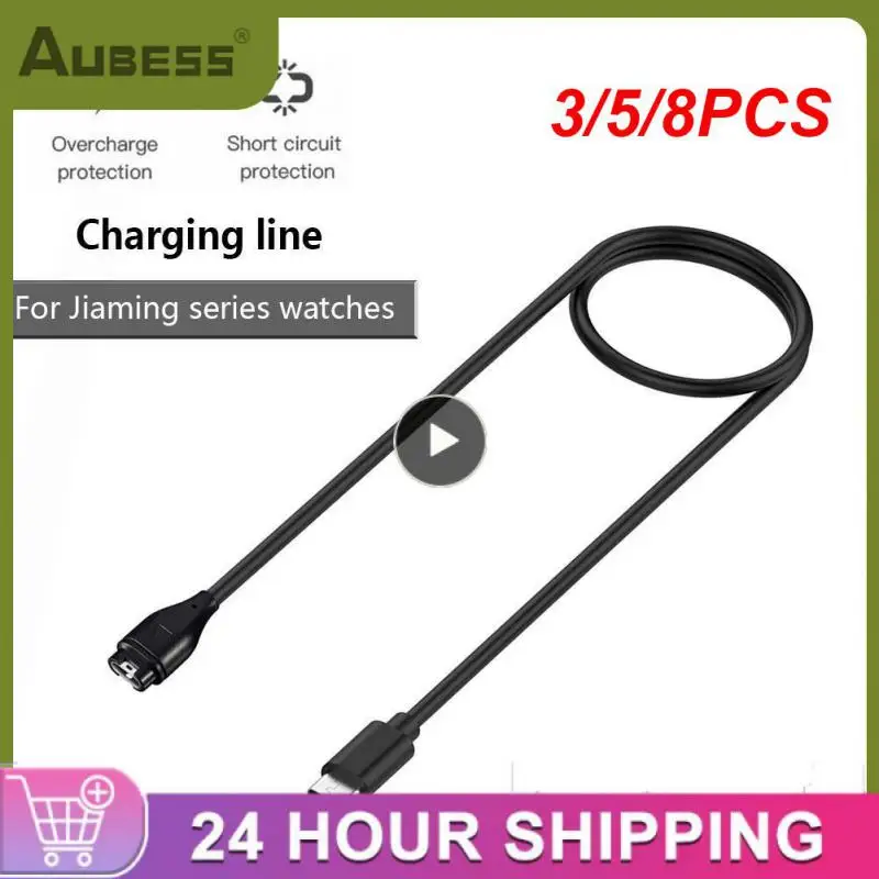 

3/5/8PCS Type-c Charger For Garmin Fenix 7 7s 7x 6s For Jiaming Series Watches Fast Charging Data Cable 1 Meter