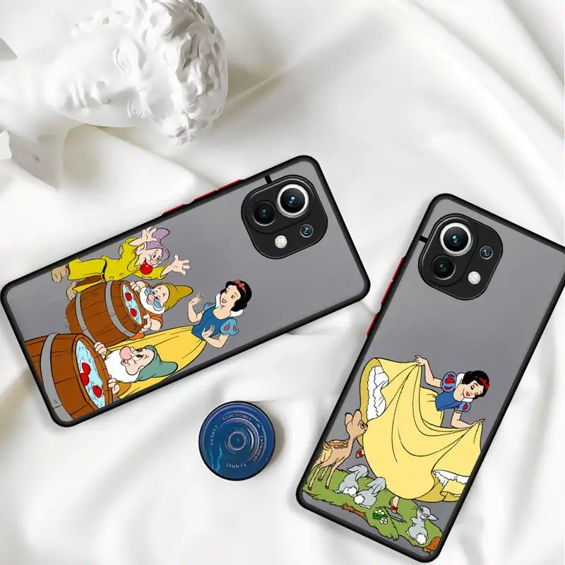 Чехлы для телефонов Xiaomi Mi Poco X4 Pro 14 M5 11 C40 11T Funda чехол X3 NFC 13 12 Роскошный Disney Snow White Dopey