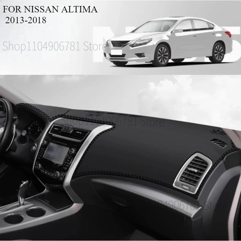 

Для NISSAN ALTIMA 2013-2018 автомобильный коврик для приборной панели, коврик для приборной панели, козырек от солнца, чехол для приборной панели, аксессуары для ковров
