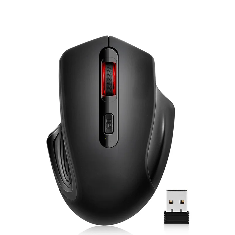 

2023 USB 3.0 receiver wireless mouse 2.4G silent mouse 4-button 2000DPI optical computer mouse Ergonomic laptop mouse best sell