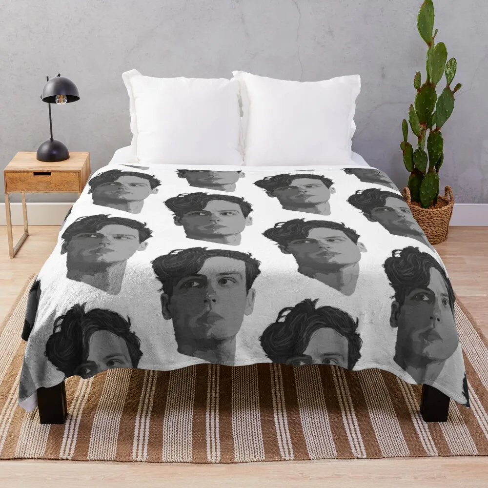 

Spencer Reid from Criminal Minds Throw Blanket Blanket With Fur
