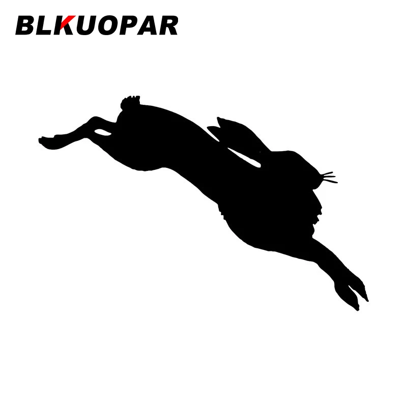 

BLKUOPAR прыжки кролик наклейки для автомобиля JDM Личность наклейка водонепроницаемый солнцезащитный кондиционер графика караван автомобильн...