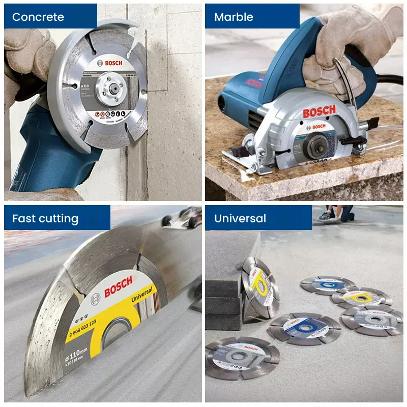 Универсальные алмазные отрезные диски Bosch циркулярные пилы для мрамора резки