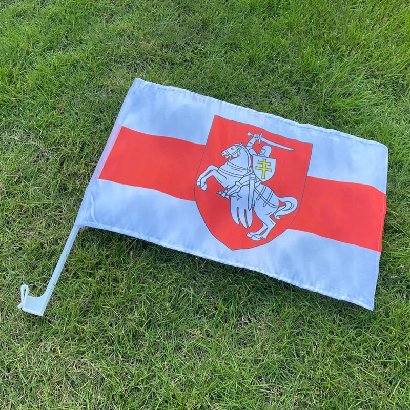 Флаг белого рыцаря для окон автомобиля, 30x45 см, 12x18 дюймов