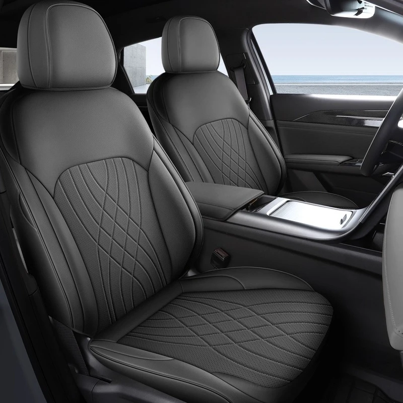 Фото Чехол на сиденье Geely Galaxy L6 2025 года, универсальный четырехсезонный чехол на сиденье L6EM-i, специальная подушка для автомобильного сиденья №1