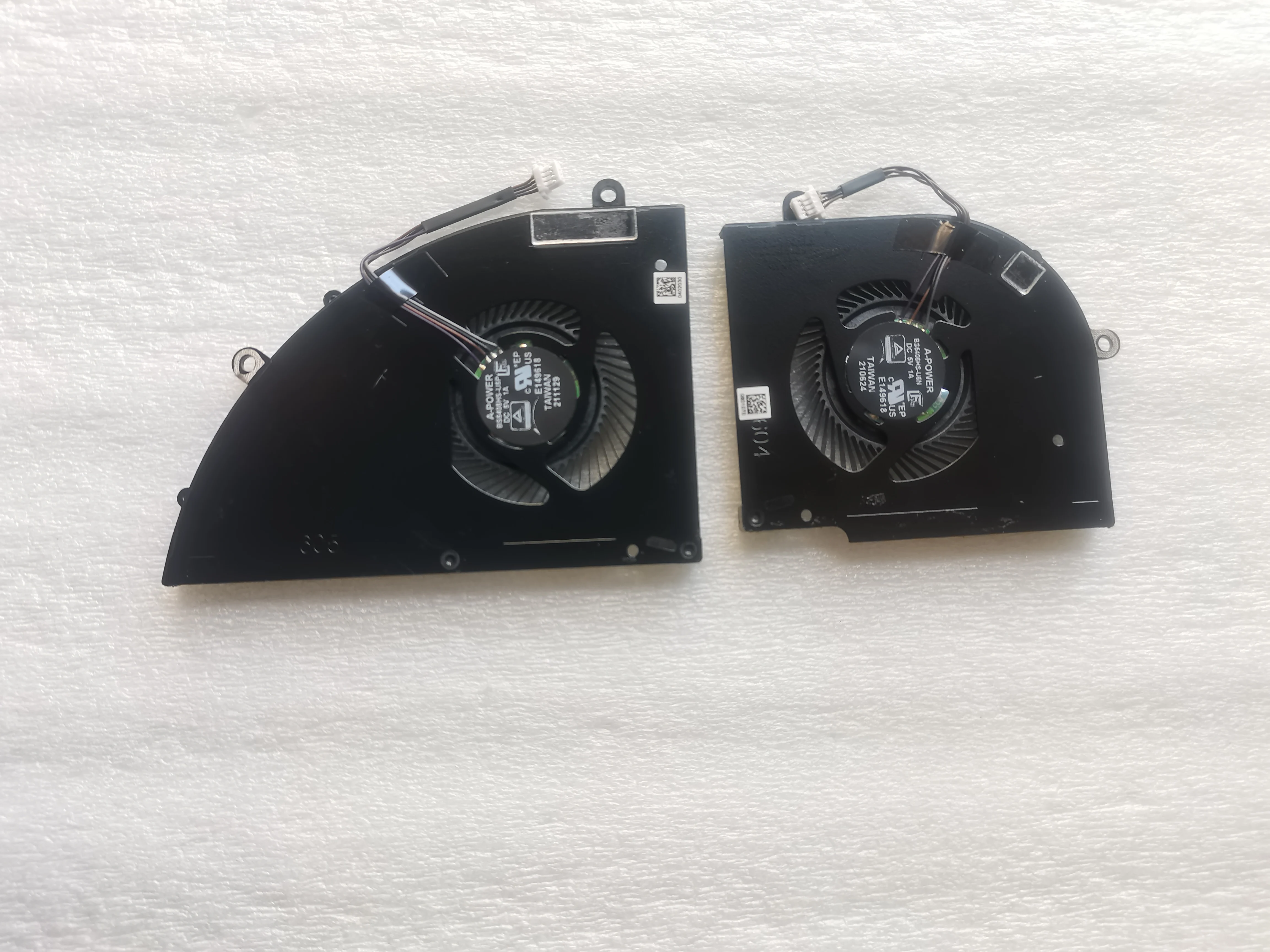 Фото Новый вентилятор процессора и графического процессора для ноутбука MSI Delta15 A5Ex A5EFK MS-15CK BS5405HS-U5N BS5405HS-U5P №2