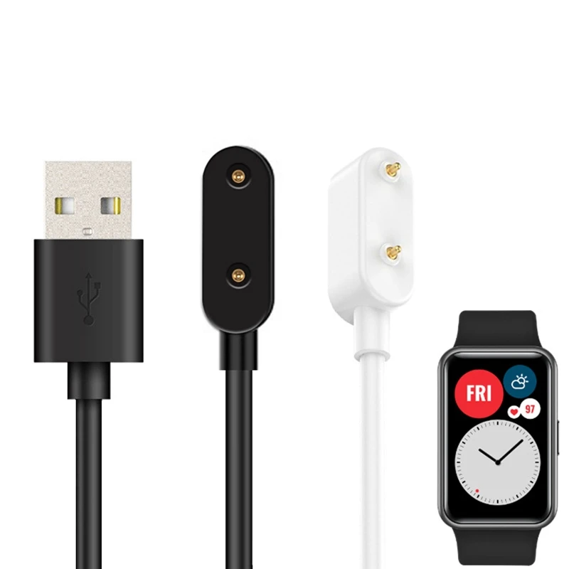 

E8BE Charger Power Adapter Fit for -Huawei Watch Fit Mini USB Charging Cradle Cable Magnetic Bracket Stand Smartwatch Holder