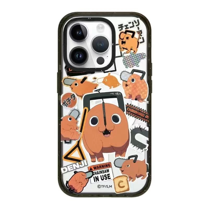 

Anime peripheral chainsaw Portage phone case magnetic suction acrylic