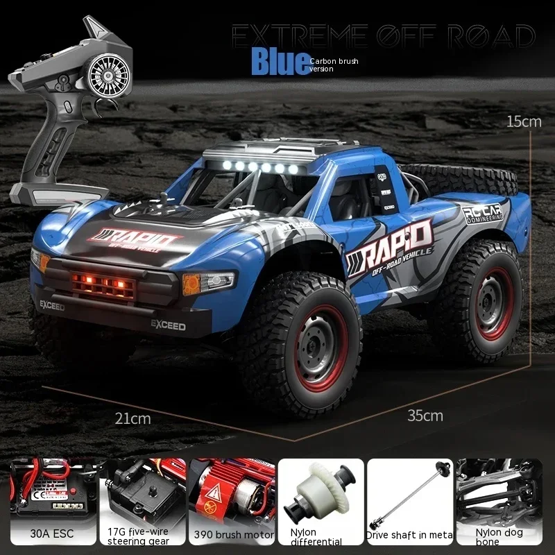 

Радиоуправляемые автомобили 1/14 Q130 Desert Pull 4x4внедорожный грузовик 2,4g высокоскоростной бесщеточный мотор для гонок со светодиодным дрифтом автомобиль для мальчиков игрушка с дистанционным управлением