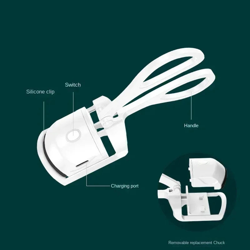 Электрическая плойка для ресниц модель с зарядкой от USB Быстрое нагревание