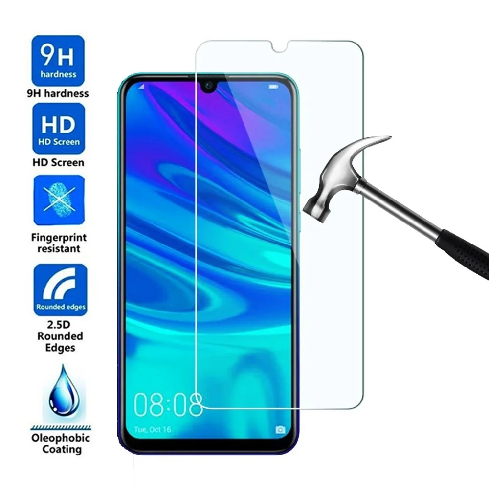 

Tempered Glass For HuaWei P Smart 2019 Nova 4 4e Screen Protector For Honor 8C 8X MAX 10 10i Enjoy 9S 9e 9 plus Protective Film