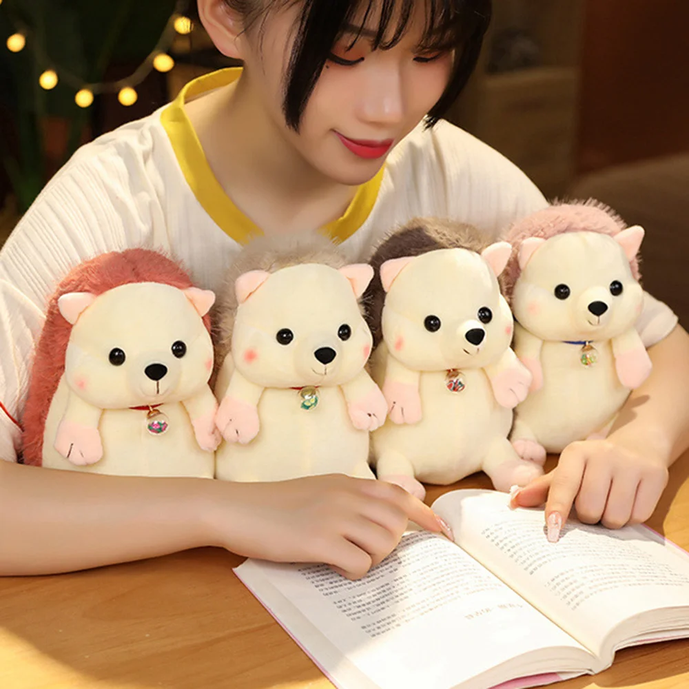 

Игрушка плюшевая Ежик в виде персонажа аниме, Мягкая Милая Подушка для сна для друга, детский подарок на день рождения, плюшевая фигурка, игр...