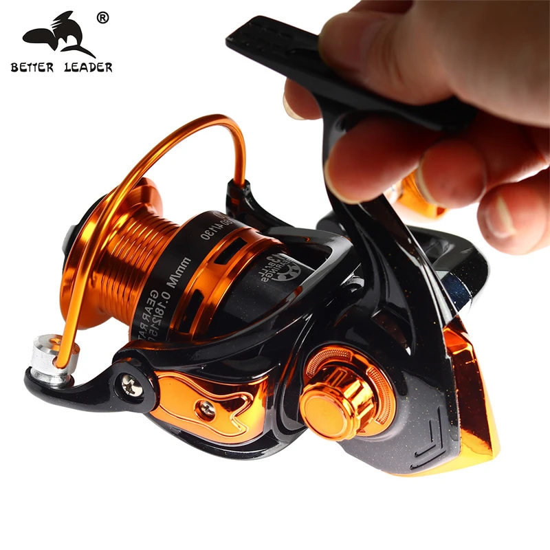 

Better Leader Fishing Reel 1000 13 BB 1000~7000 Series Accessories Metal Spool Spinning Wheel for Sea Saltwater Carp Pesca