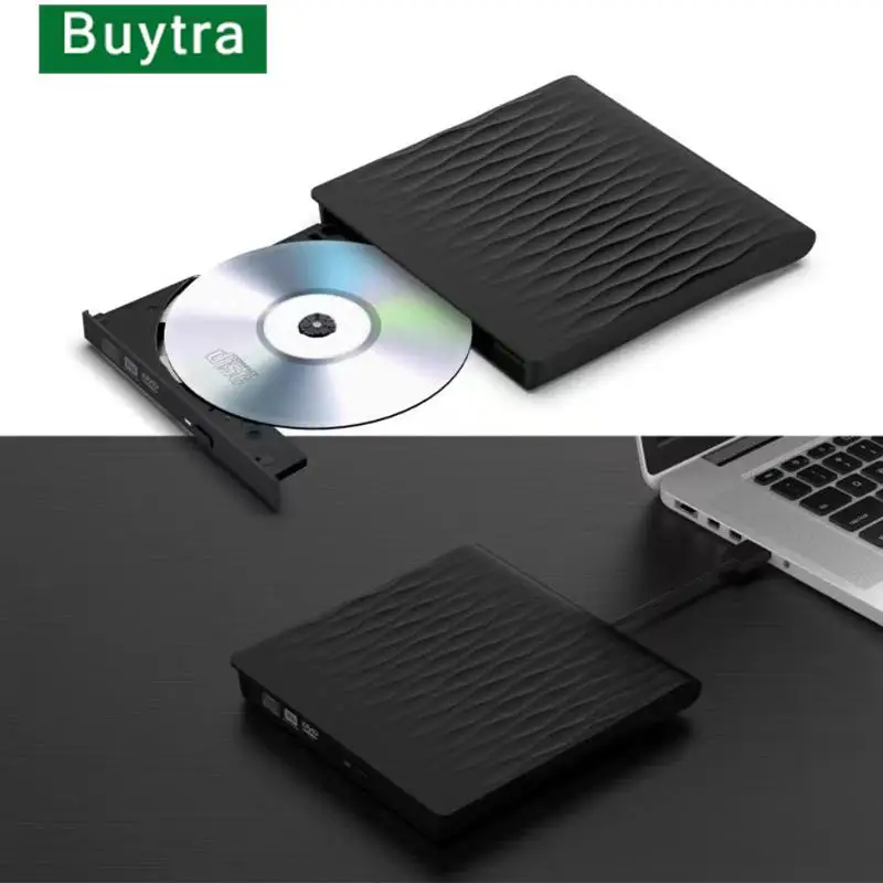 

Портативный внешний DVD-привод USB 3,0, тонкий внешний DVD RW CD, записывающее устройство, устройство для чтения, проигрыватель, оптические приводы для ноутбука, ПК, Dvd