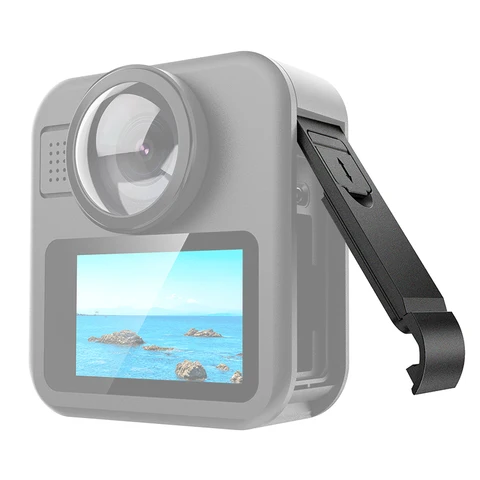 Водонепроницаемая боковая крышка аккумулятора BGNing для GoPro MAX 2