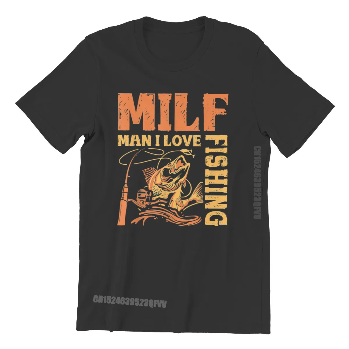 

Fisherman Man I Love Fishing Tshirts For Male MILF Funny Tshirt Tshirt Clothing Novelty Men T Shirts Soft Printed Loose
