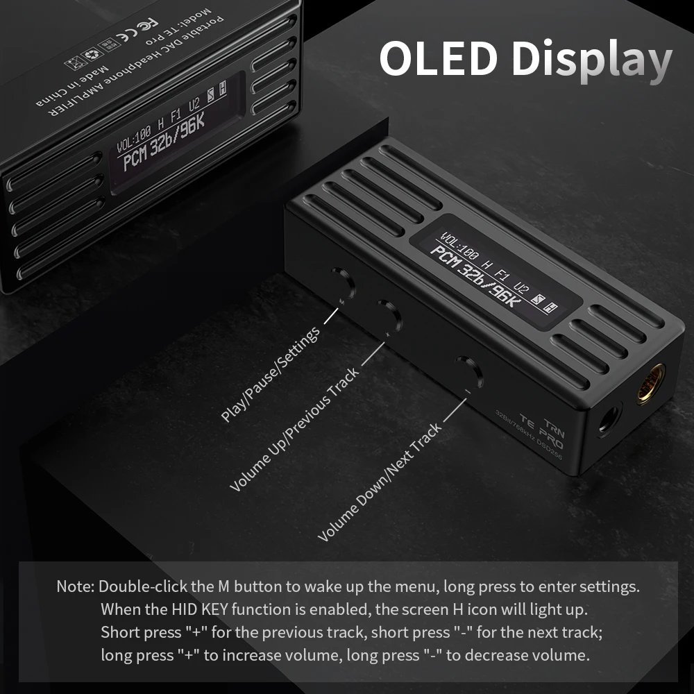 Фото TRN TE PRO DAC Hi-Fi DAC/Amp chip усилитель для наушников №5