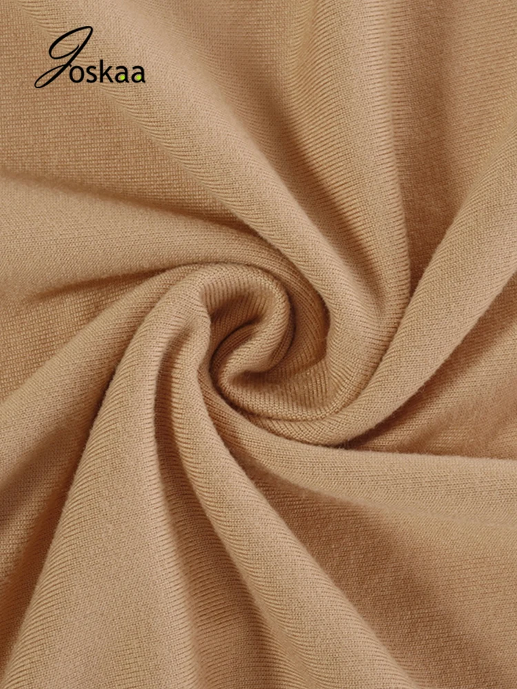 Платье-макси на бретелях Joskaa облегающее однотонное платье с открытой спиной и