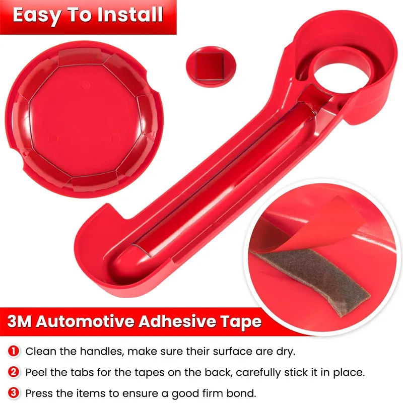 Вставки для крышки дверной ручки + крышка задней двери Защитная углубления 2007-2018