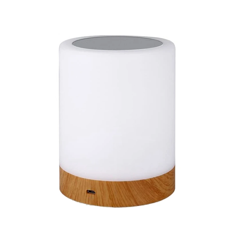 

GTBL Contact LED Night Light for Living Room Office Bedside Lamps with Color Changing RGB Sensor Control USB Charging Port