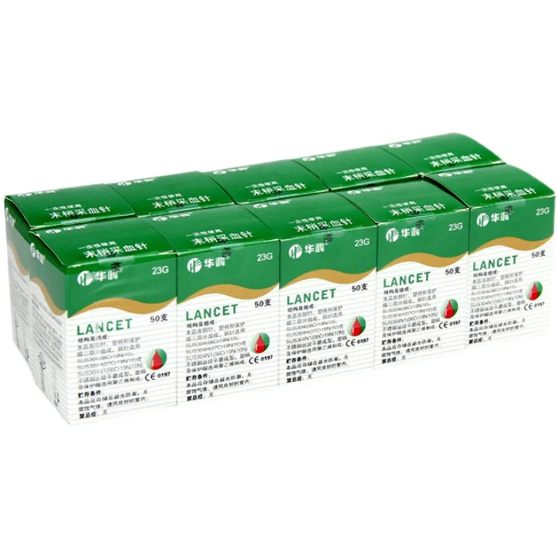 

Huahong одноразовые иглы для забора крови 23г/26г/28г/30г