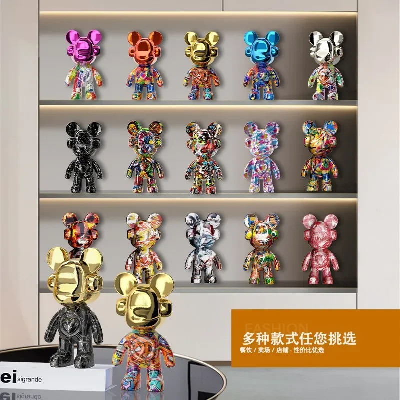 Украшение для гостиной в стиле граффити роскошное украшение из смолы виде