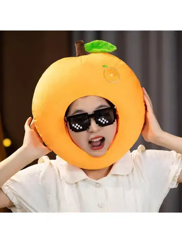 Phenovo оранжевая плюшевая шляпа