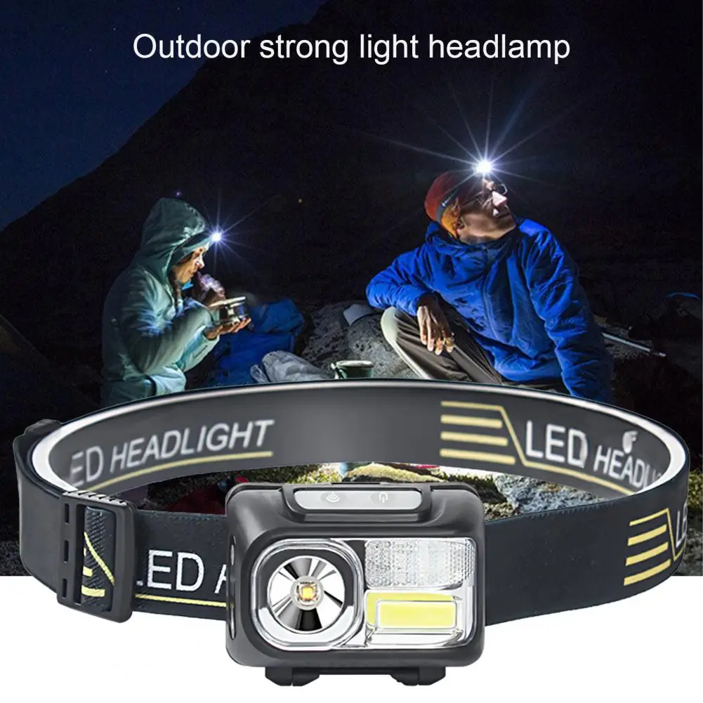 

Мощный налобный фонарь, налобсветильник фонарь, налобсветильник фонарь, аварийный портативный фонарь с высокой яркостью светодиодный Свет...