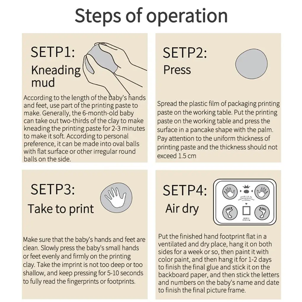 

Детская фоторамка с рисунком рук и ног, комплект с рисунком на годовщину, фоторамки с питанием от батареи для новорожденных, подарок