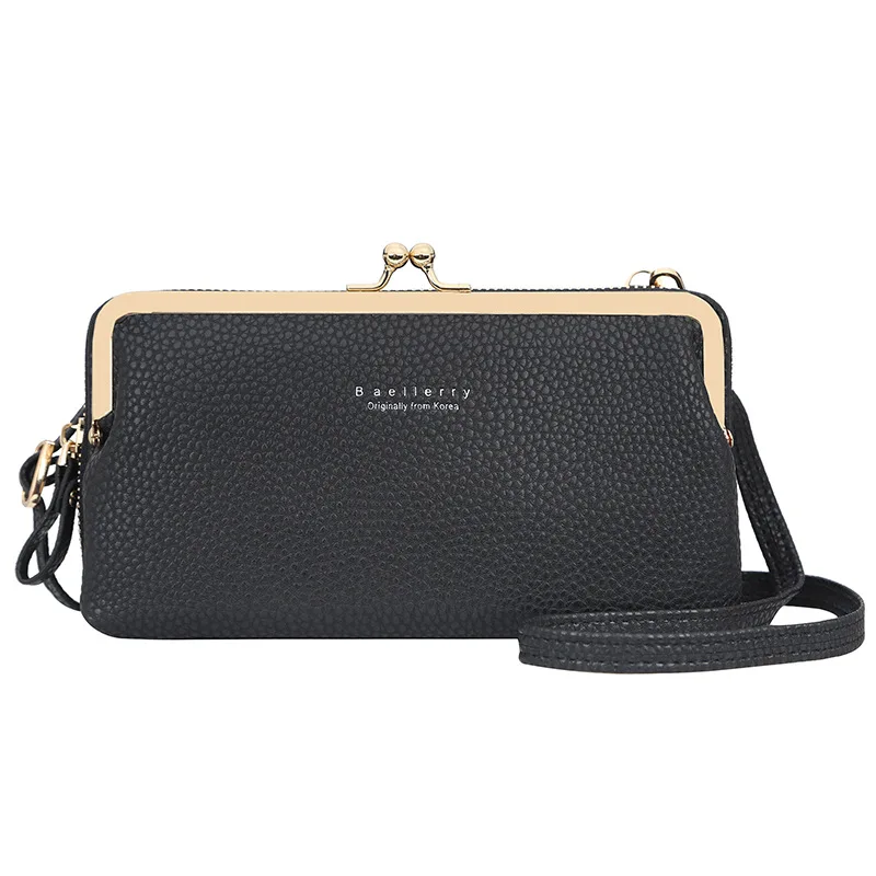 

227918 High Quality PU Leather Phone Bag for Samsung Galaxy Note 20 S9 S8 Plus HandBag Brand Ladies Travel Crossbody Bag