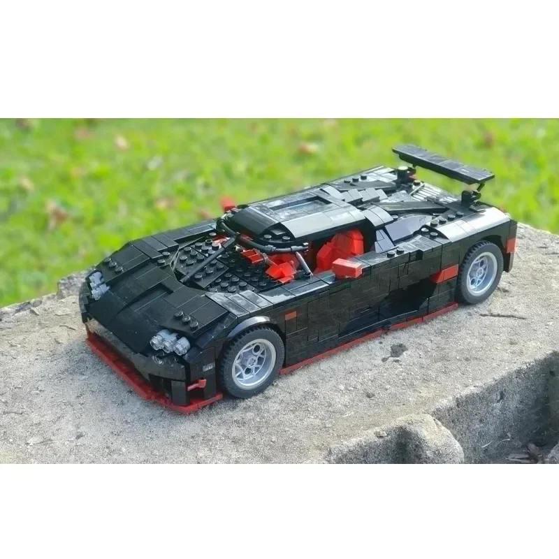 MOC-39287 Черный CCX Классический спортивный автомобиль в сборе модель строительного