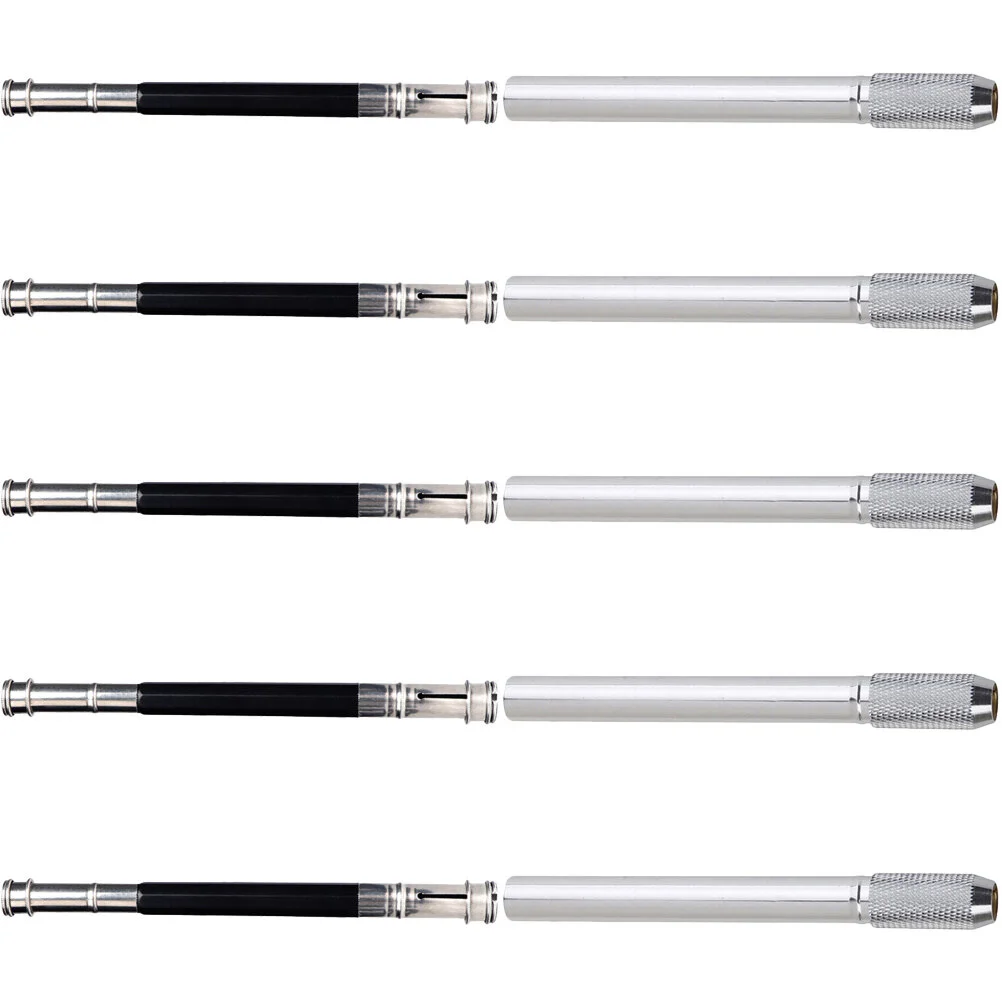 

10 Pcs Extend Extender Holder Charcoal Pencils Metal Colored Holders Artist