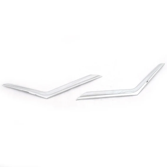 Комплект хромированной накладки на переднюю решетку для Nissan X-Trail 3-го поколения