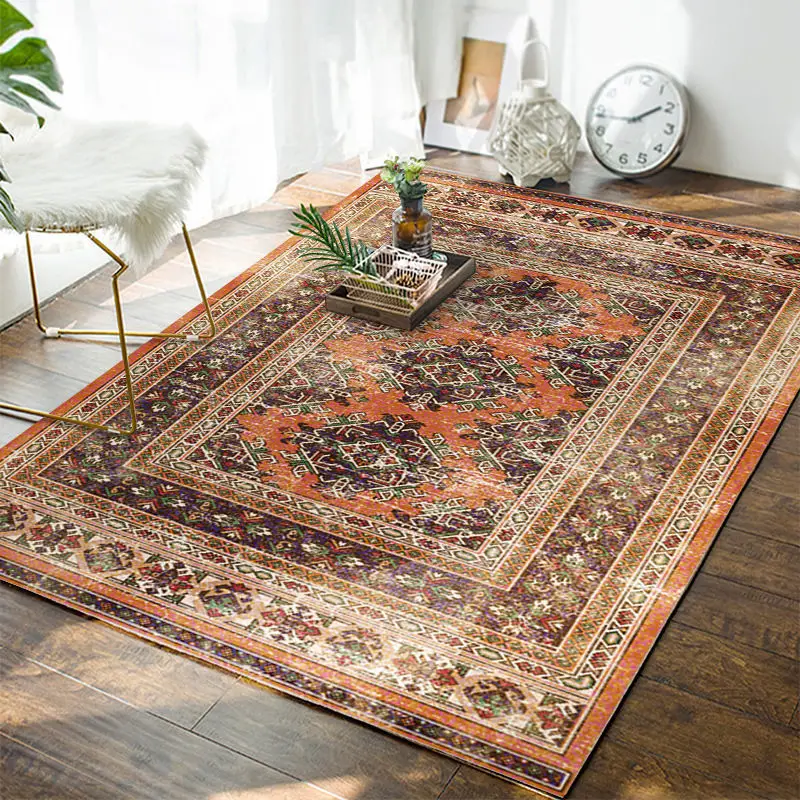 

Персидский ковер в богемном стиле для гостиной 160x23 0, искусственный ковер для спальни, домашний декор, напольные коврики, Нескользящие