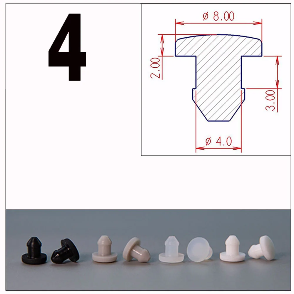 

Силиконовые заглушки для вилок 2.5/3/3.5/4 мм