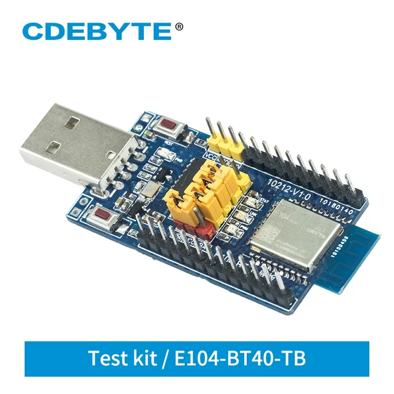CDEBYTE E104-BT40-TB USB-тестовая плата 2 4 ГГц BLE4.2 Последовательный и двухрежимный
