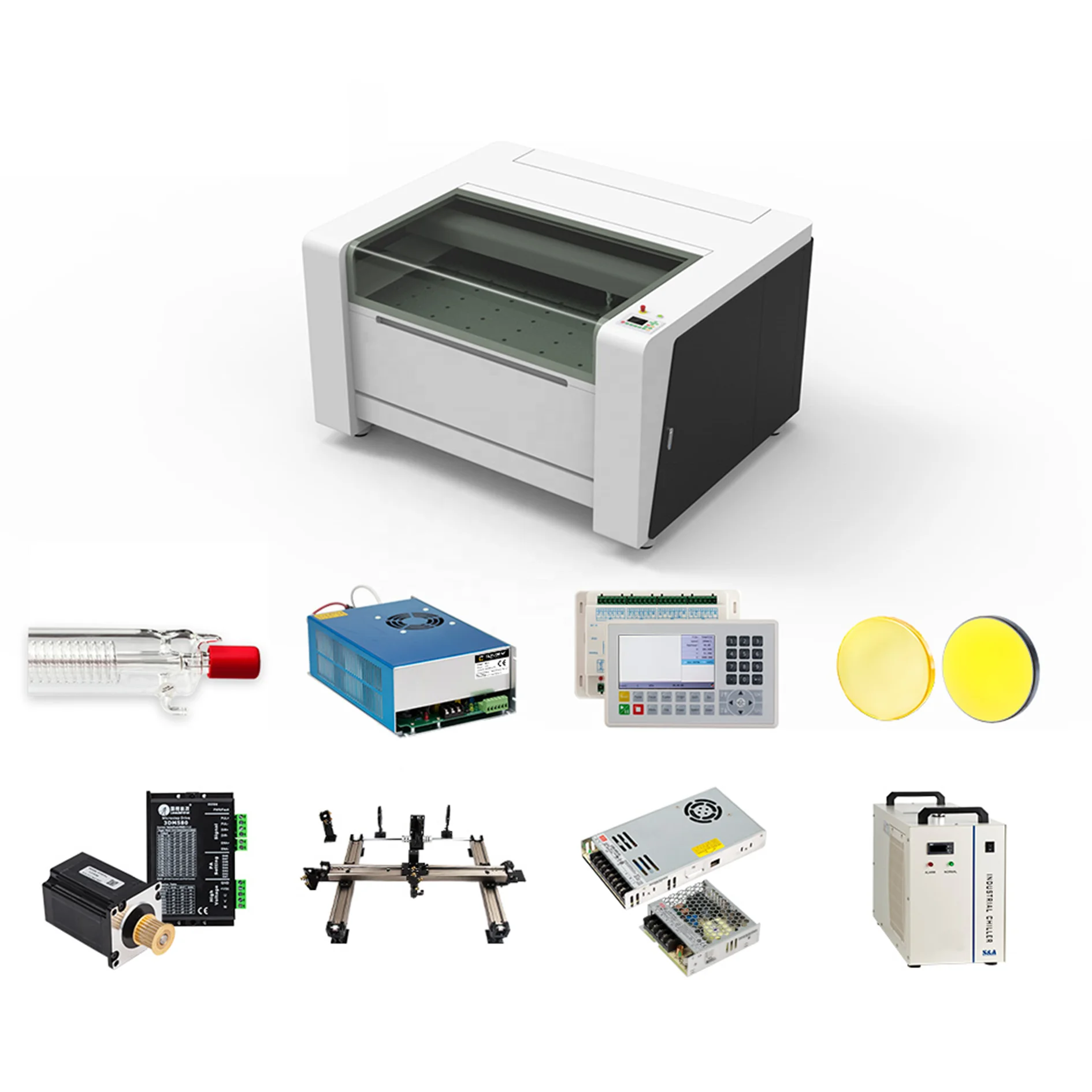 

Cloudray BD01 DIY Laser Engraving Machine Parts For Co2 Laser Machine