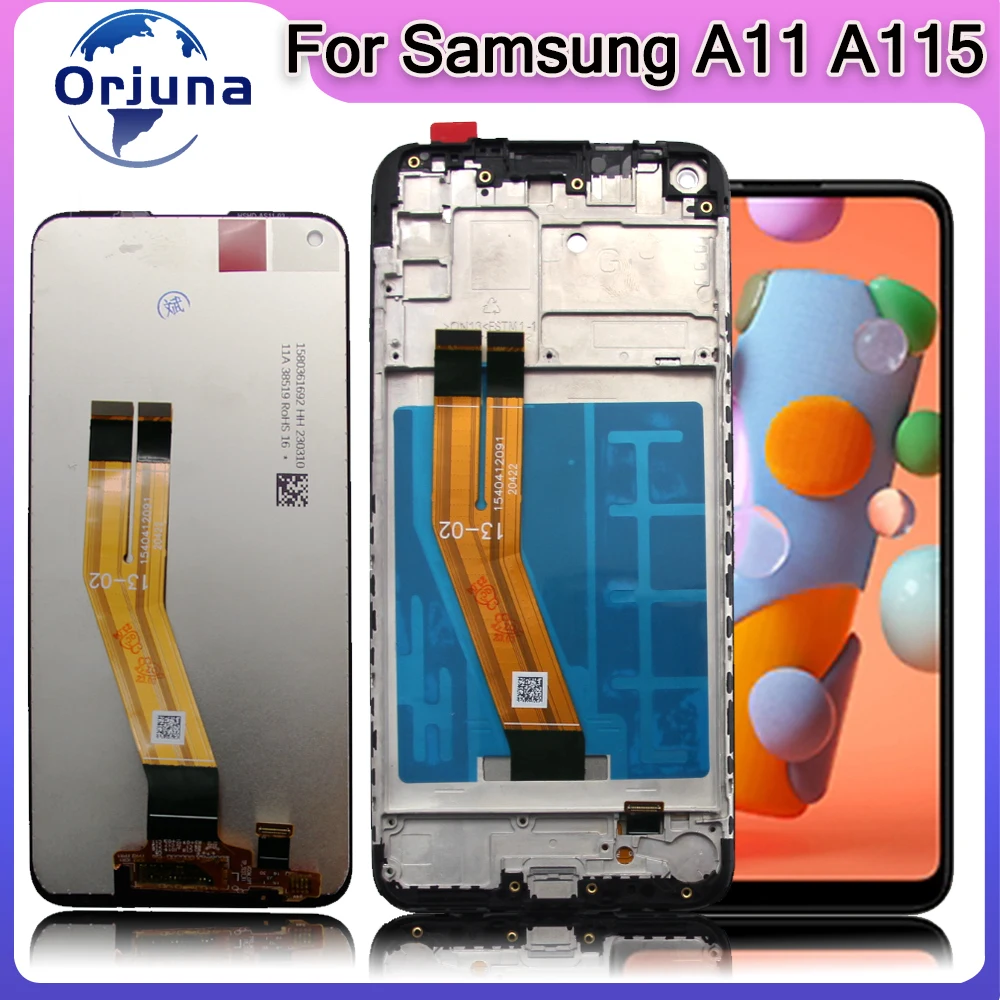 6 4 ''OEM для Samsung Galaxy A11 A115F A115M ЖК-дисплей сенсорный экран в сборе SM-A115F/DS ЖК-экран