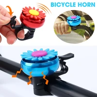 kids funny bicycle bell multi color daisy flower horns bike children cycling ring alarm for handlebars alloy plastics horns