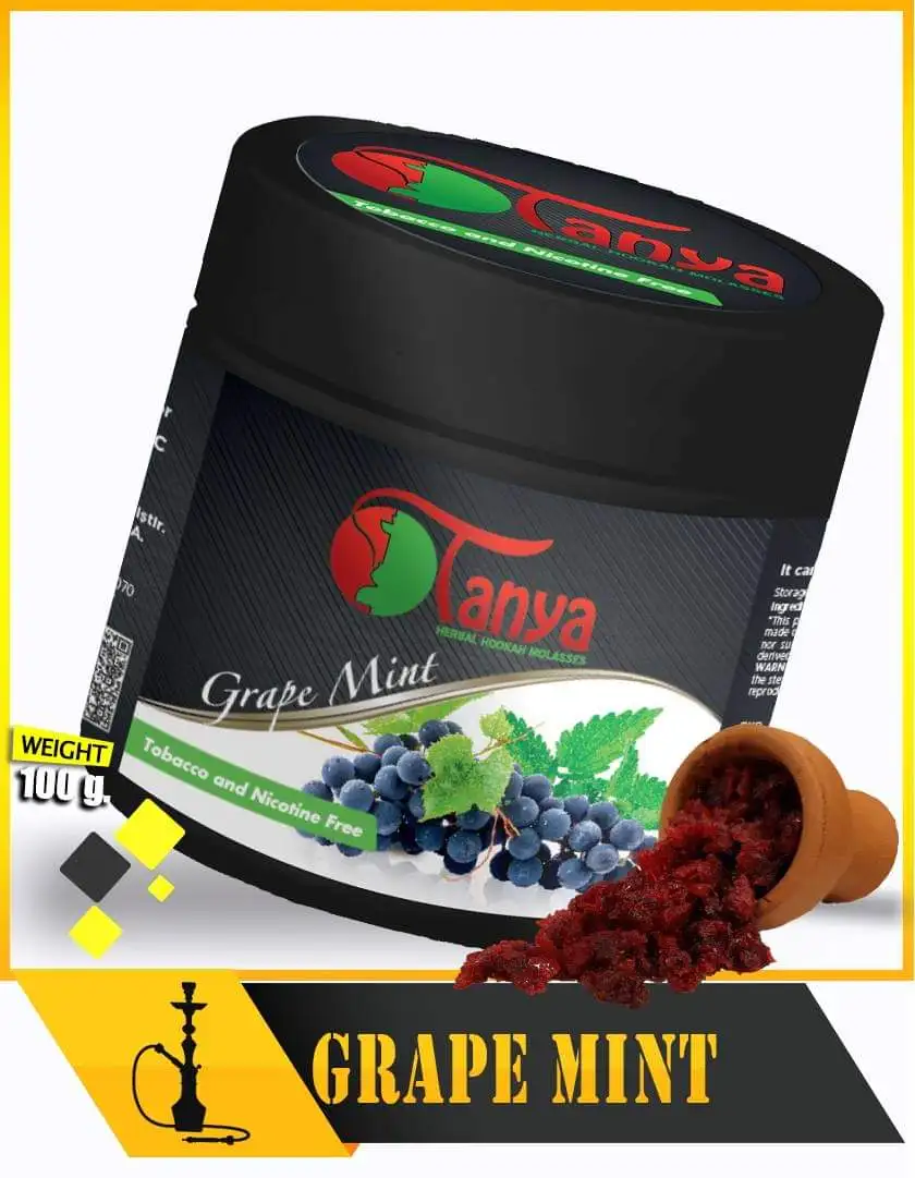 

TANYA CUSTOM BLACK SERIAL 100 G ''GRAPE MINT'' exploded her antistres anime