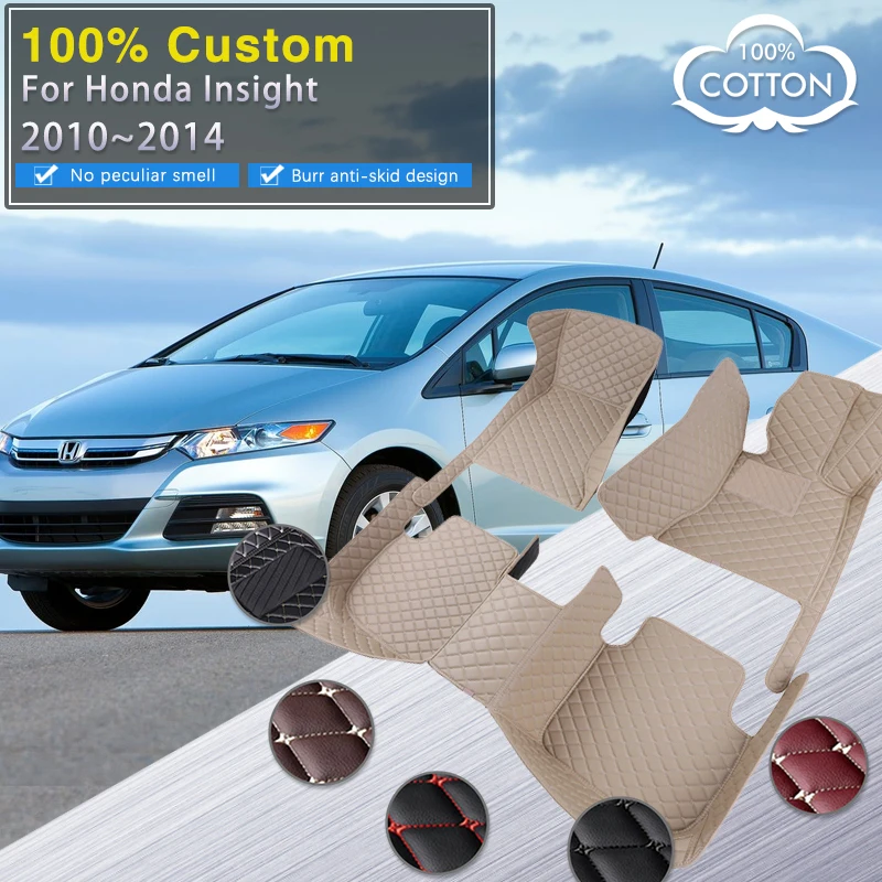 Автомобильные коврики для Honda vision ZE2 ZE3 2010 ~ 2014 автомобильные ног роскошные кожаные