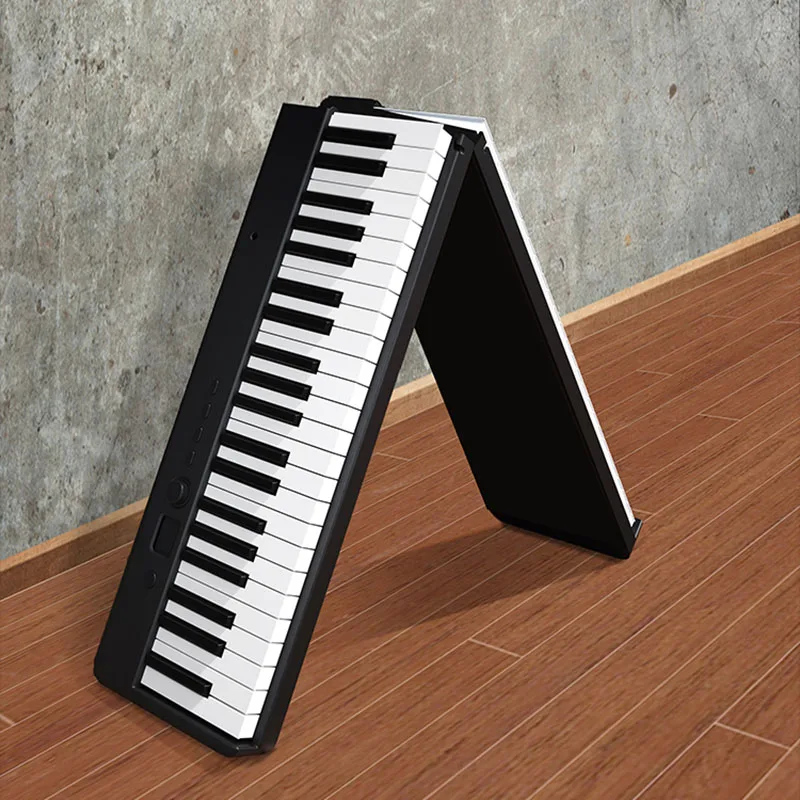 

88 Keys Otamatone Musical Keyboard Professional Folding Midi Controller Piano Keyboard Synthesizer Teclado Midi Portable Piano